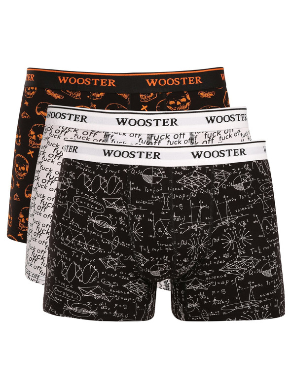 Wooster Sada tří - pánské boxerky Wooster vícebarevné