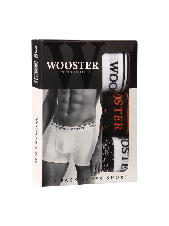 Wooster Sada tří - pánské boxerky Wooster vícebarevné