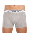 Wooster Sada tří - pánské boxerky Wooster šedé