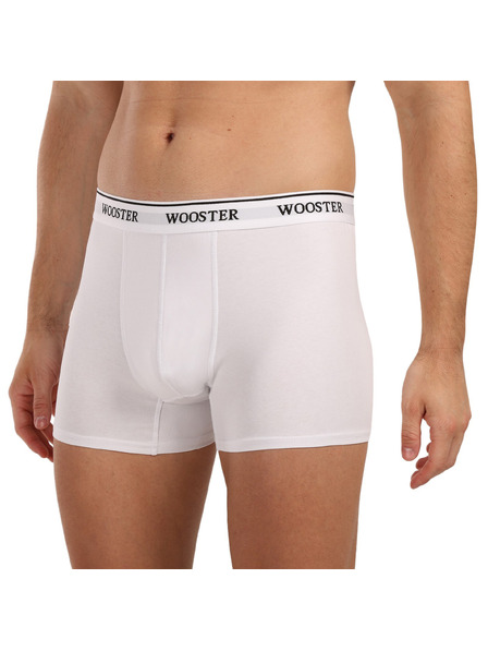 Wooster Sada tří - pánské boxerky Wooster bílé
