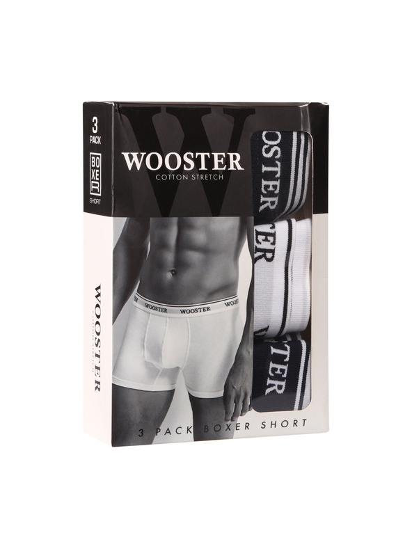 Wooster Sada tří - pánské boxerky Wooster vícebarevné