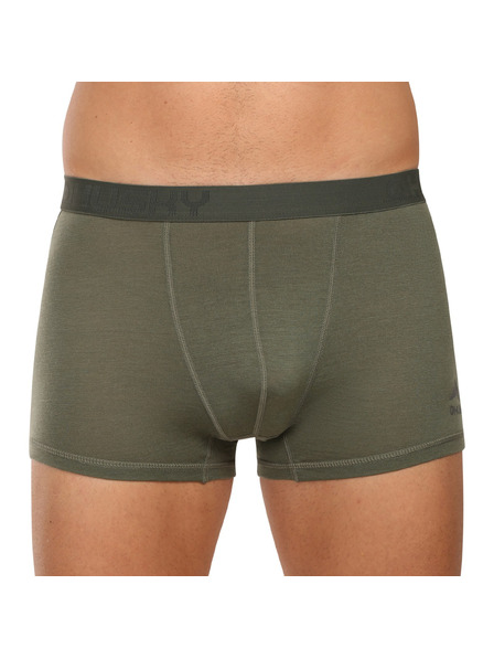 HUSKY Pánské boxerky HUSKY MEX merino zelené