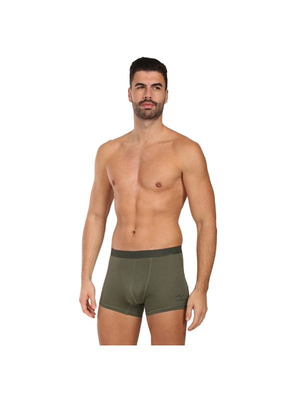 HUSKY Pánské boxerky HUSKY MEX merino zelené