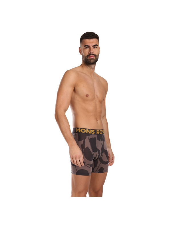 Mons Royale Pánské boxerky Mons Royale merino vícebarevné