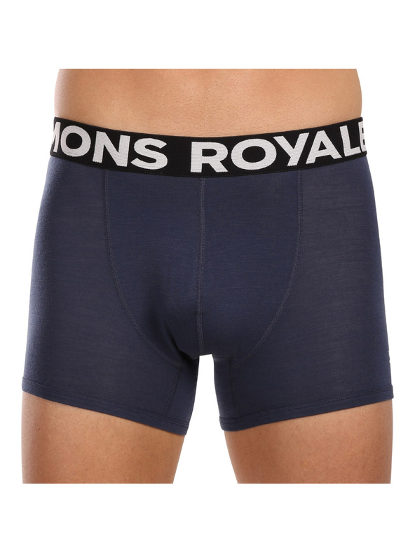 Mons Royale Pánské boxerky Mons Royale tmavě modré