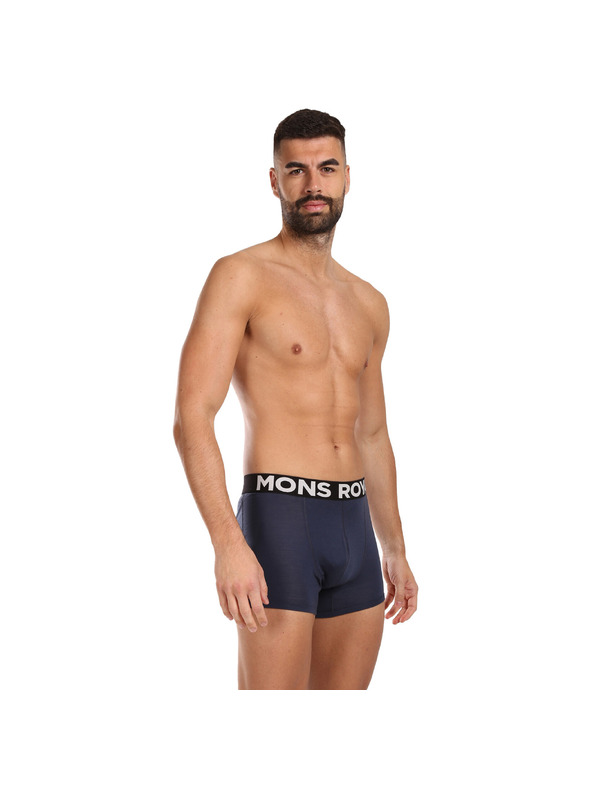 Mons Royale Pánské boxerky Mons Royale tmavě modré