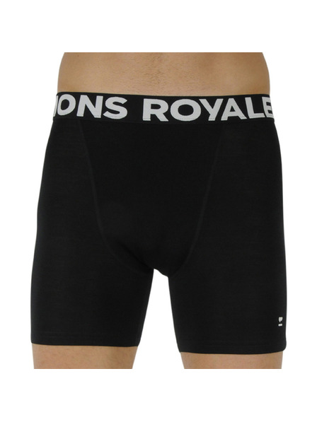 Mons Royale Pánské boxerky Mons Royale merino černé