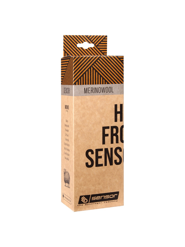 Sensor Pánské boxerky Sensor DF merino černé
