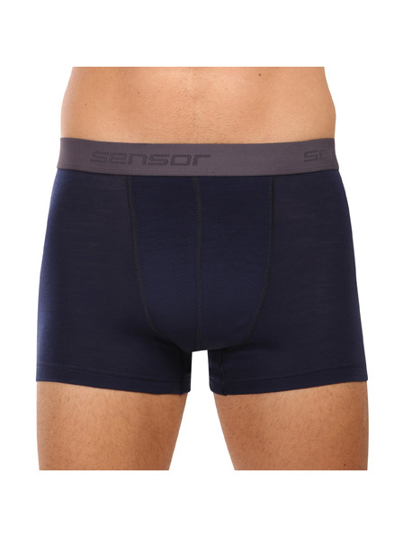 Sensor Pánské boxerky Sensor Active merino modré
