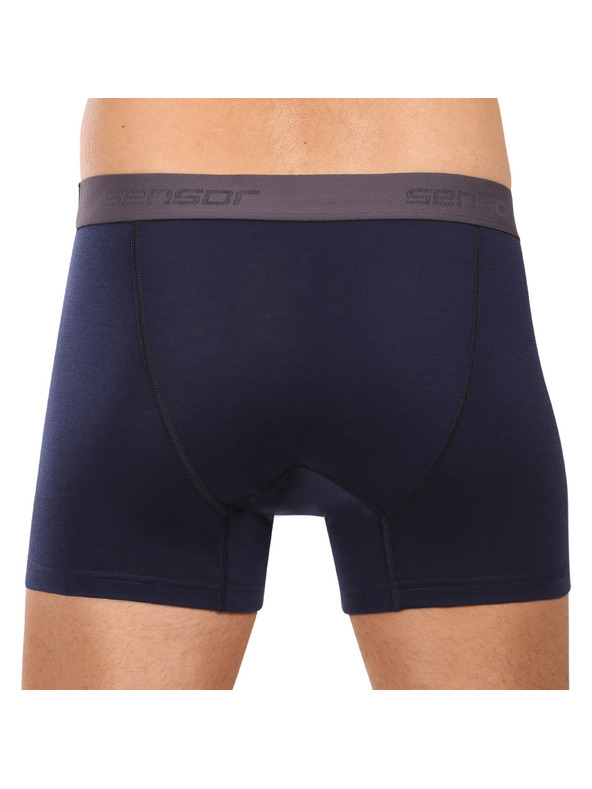 Sensor Pánské boxerky Sensor Active merino modré