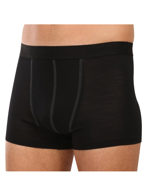 Sensor Pánské boxerky Sensor Active merino černé
