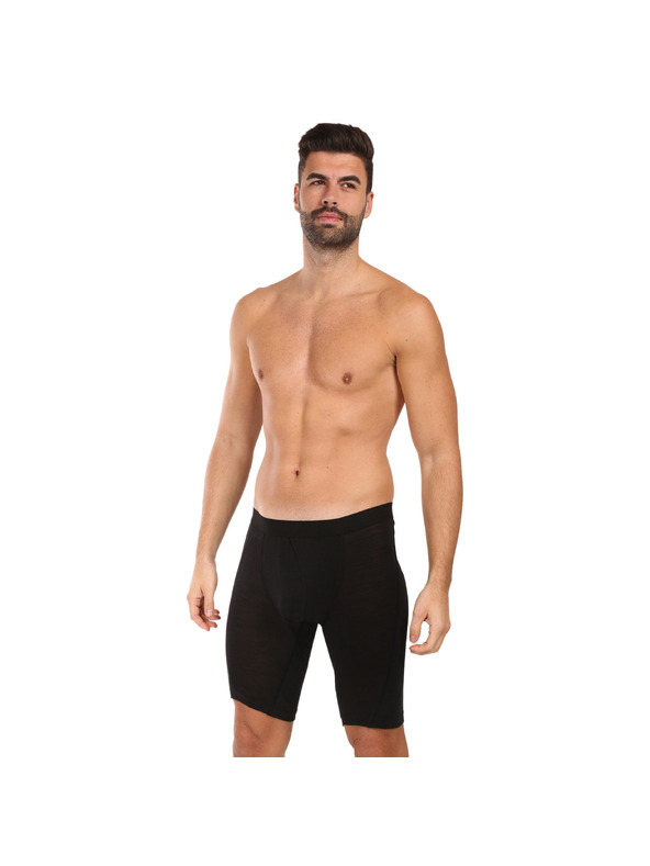 Sensor Pánské boxerky Sensor Air Long merino černé