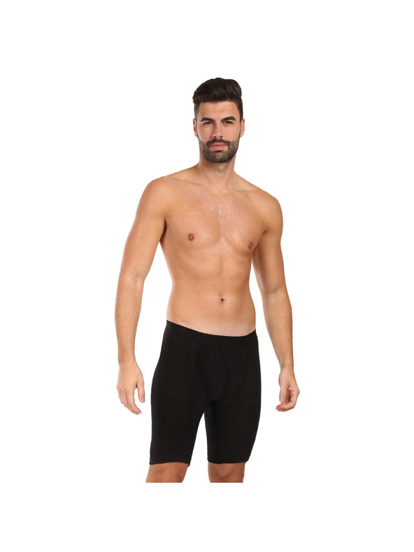 Sensor Pánské boxerky Sensor Air Long merino černé