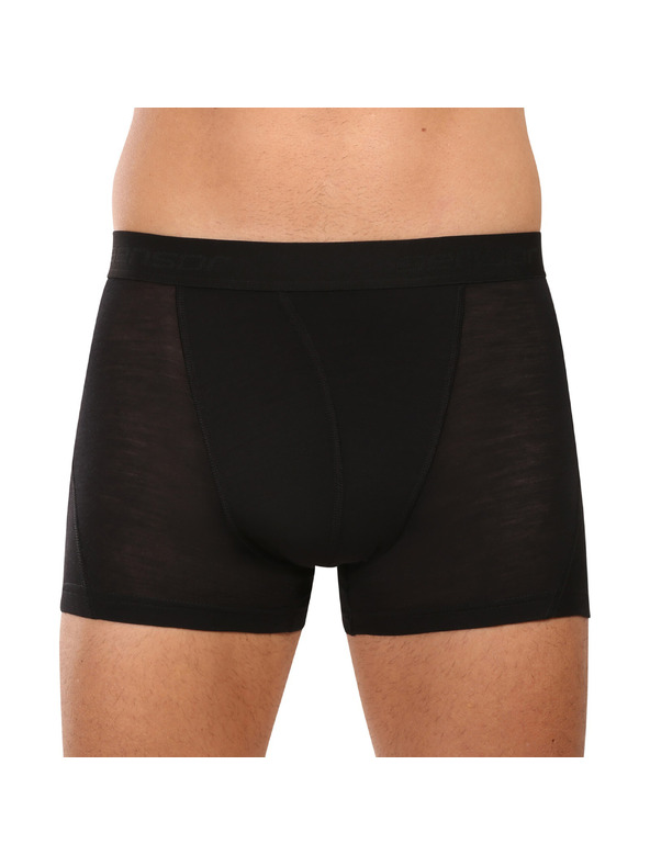 Sensor Pánské boxerky Sensor Air merino černé