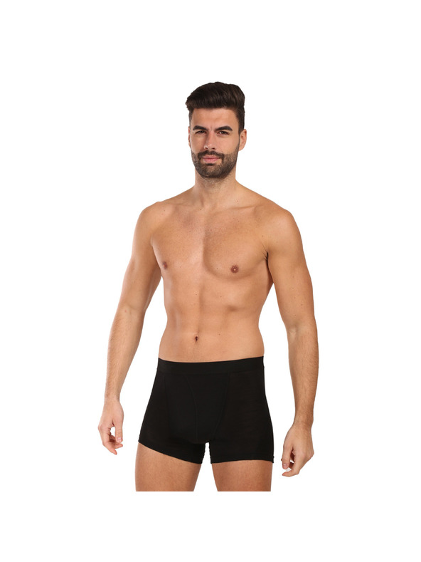 Sensor Pánské boxerky Sensor Air merino černé