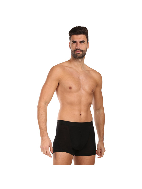 Sensor Pánské boxerky Sensor Air merino černé