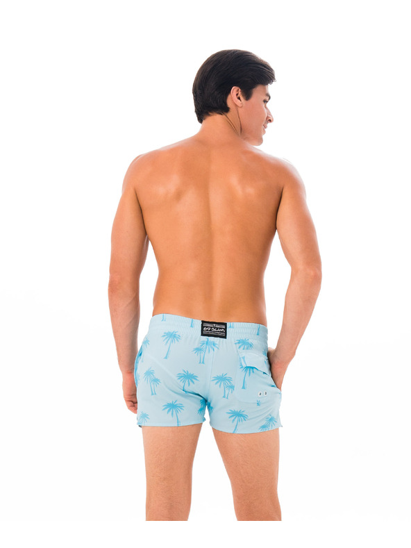 69slam Pánské plavky 69SLAM PALM BLUE