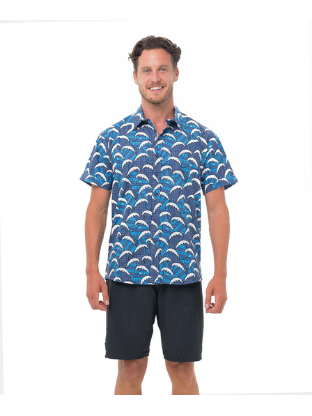 69slam Pánská košile 69SLAM BATIK WAVE