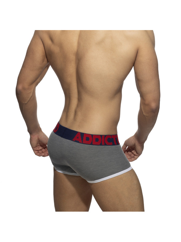 ADDICTED Pánské boxerky Addicted šedé