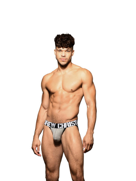 Andrew Christian Pánské jocksy Andrew Christian šedé DOORBUSTER!