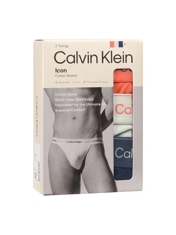 Calvin Klein Sada tří - pánské jocksy Calvin Klein vícebarevné