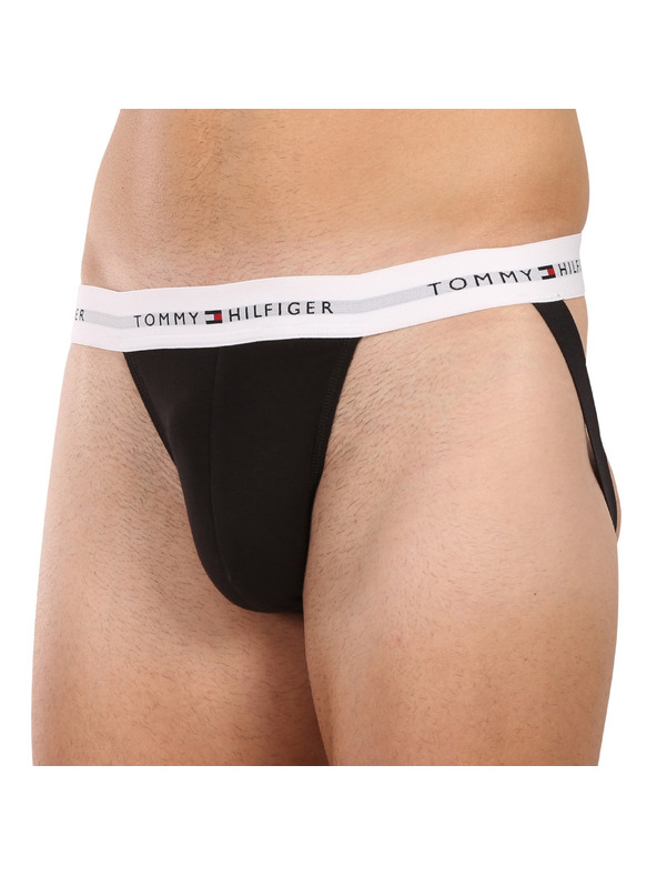 Tommy Hilfiger Sada tří - pánské jocksy Tommy Hilfiger černé