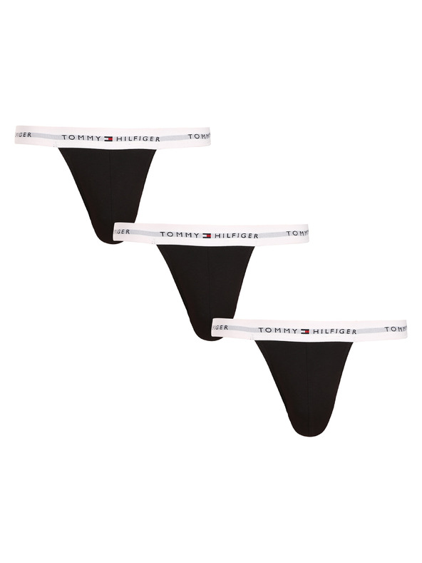 Tommy Hilfiger Sada tří - pánské jocksy Tommy Hilfiger černé