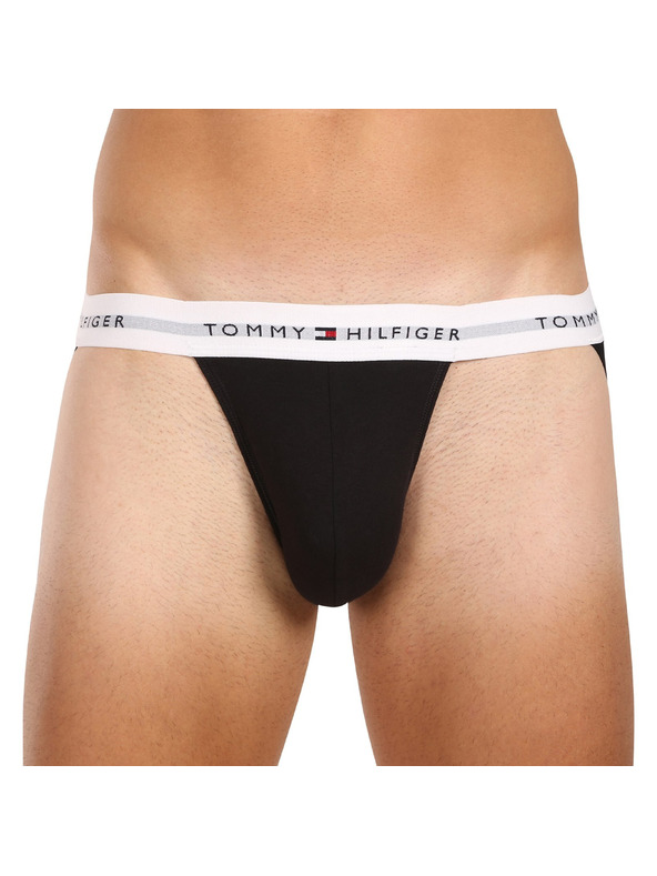 Tommy Hilfiger Sada tří - pánské jocksy Tommy Hilfiger černé