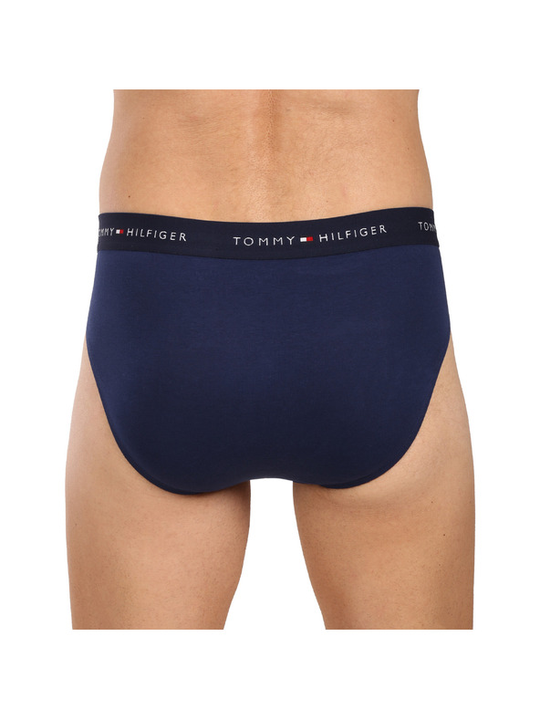 Tommy Hilfiger Sada tří - pánské slipy Tommy Hilfiger tmavě modré