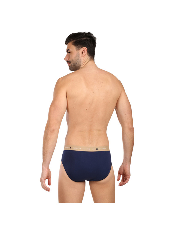 Tommy Hilfiger Sada tří - pánské slipy Tommy Hilfiger tmavě modré