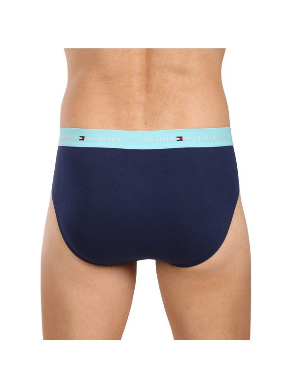 Tommy Hilfiger Sada tří - pánské slipy Tommy Hilfiger tmavě modré