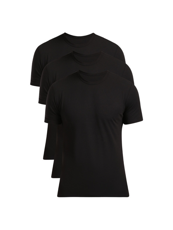 Calvin Klein Sada tří - pánské tričko Calvin Klein černé