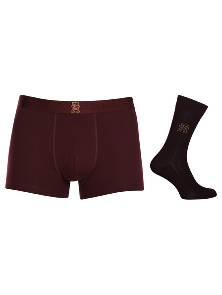 Tommy Hilfiger Pánský set Tommy Hilfiger boxerky a ponožky v dárkovém balení