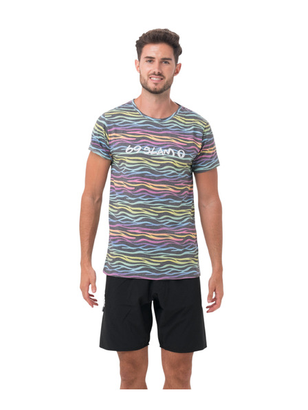 69slam Pánské tričko 69SLAM ZEBRA NEON HANS