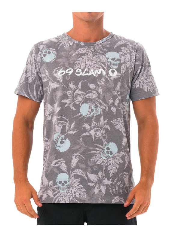 69slam Pánské tričko 69SLAM WILD GARDEN BLUE HANS