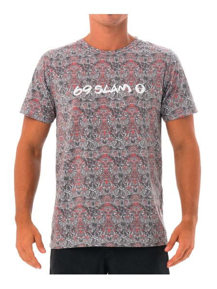 69slam Pánské tričko 69SLAM TOTEM MASK BLACK HANS