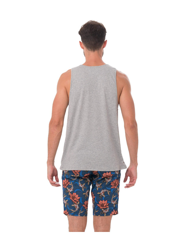 69slam Pánské tričko 69SLAM PINE SKULL GREY