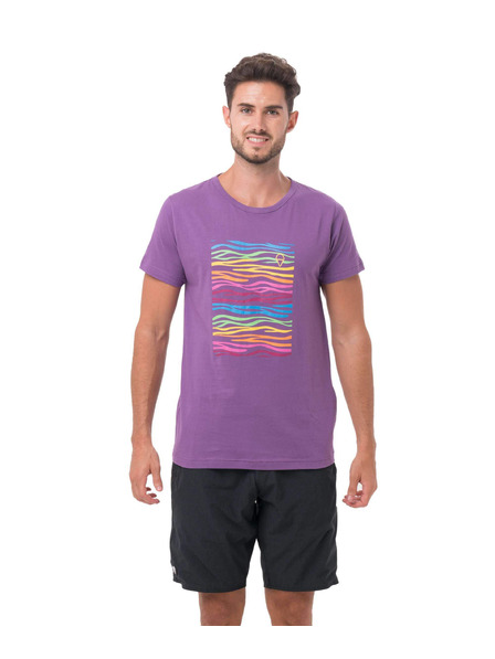 69slam Pánské tričko 69SLAM ZEBRA NEON PURPLE