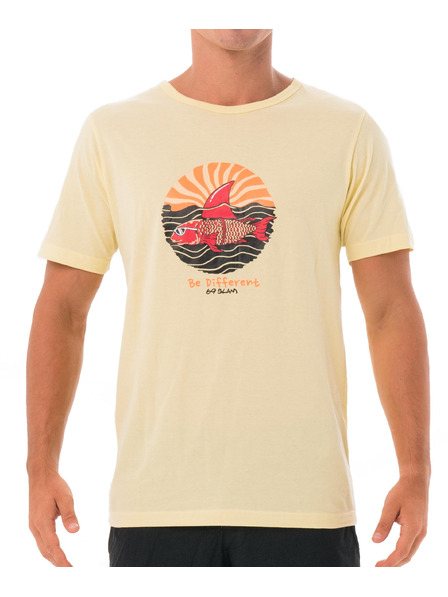 69slam Pánské tričko 69SLAM SHARK CRUISE YELLOW