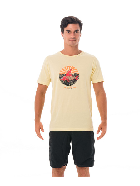 69slam Pánské tričko 69SLAM SHARK CRUISE YELLOW