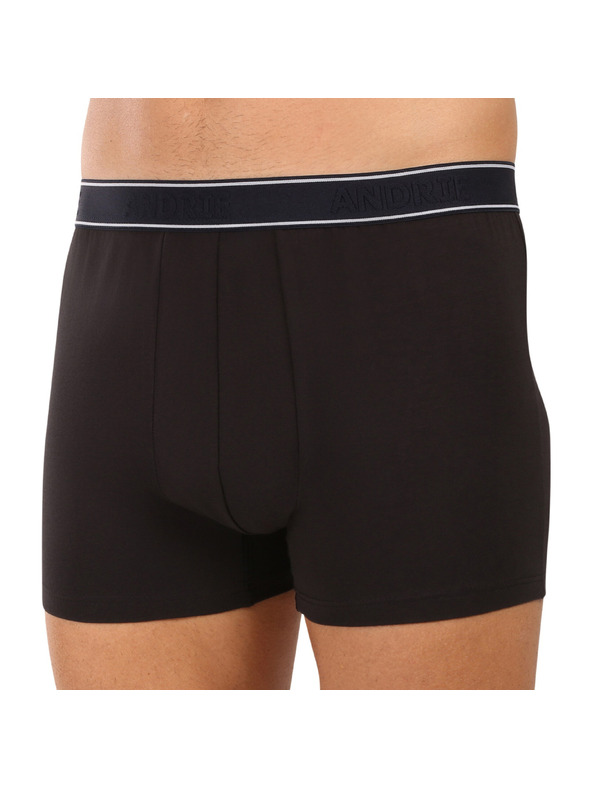 andrie Pánské boxerky Andrie černé (PS 5828/black)