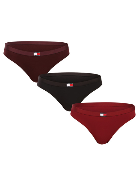 Tommy Hilfiger Sada tří - dámská tanga Tommy Hilfiger vícebarevná