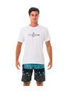69slam Pánské tričko 69SLAM TEXTO WHITE UPF +30