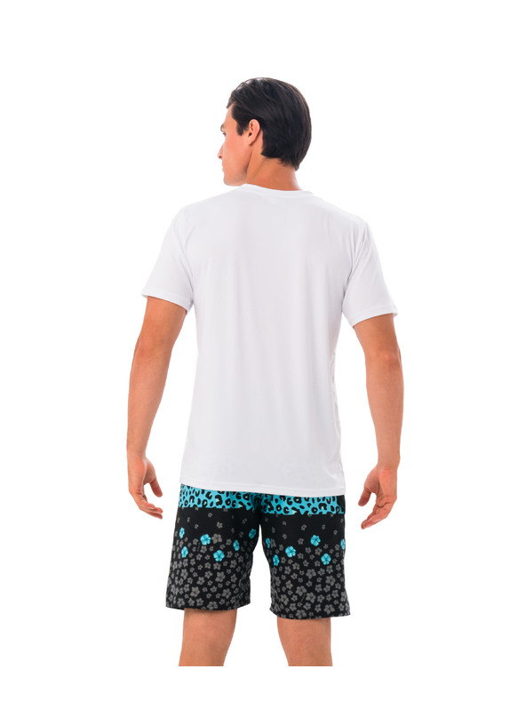 69slam Pánské tričko 69SLAM TEXTO WHITE UPF +30
