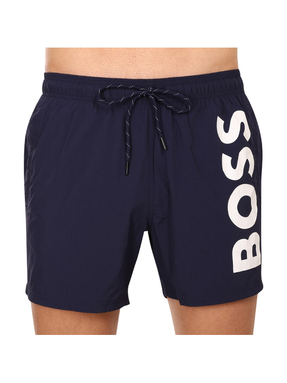 BOSS Tmavě modré pánské plavky HUGO BOSS Octopus