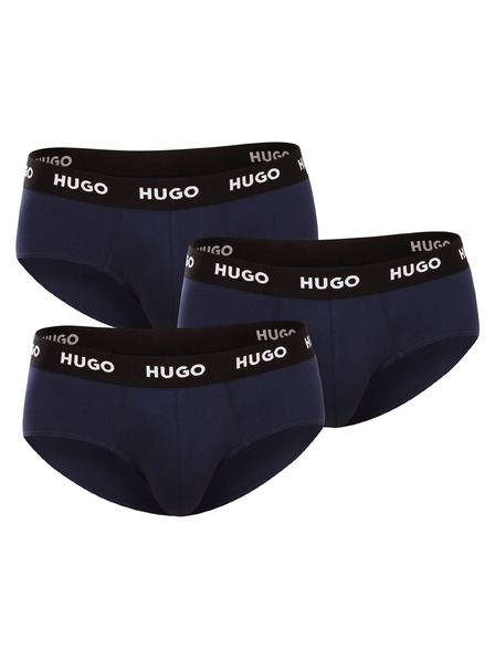 HUGO Sada tří pánských slipů HUGO