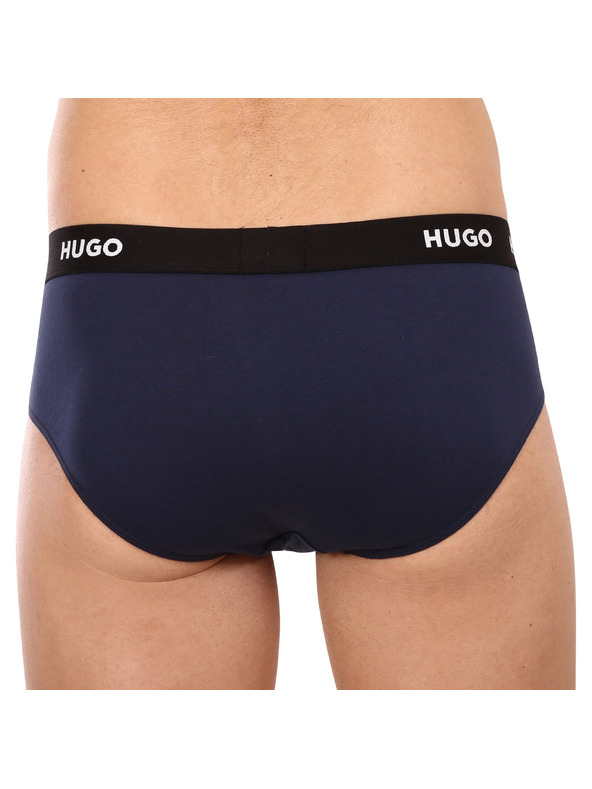 HUGO Sada tří pánských slipů HUGO