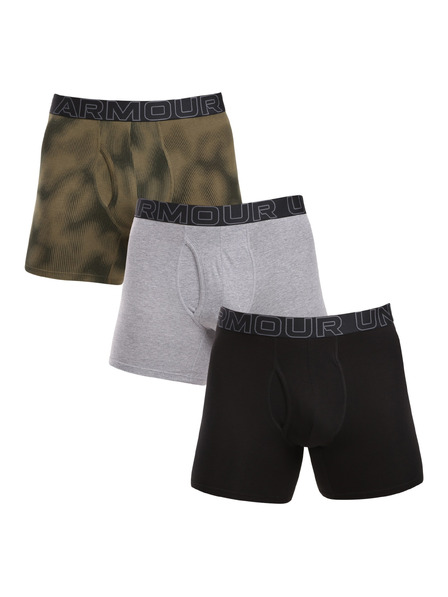 Under Armour Pánské boxerky Under Armour M UA Perf Cotton Nov 6in (3ks)
