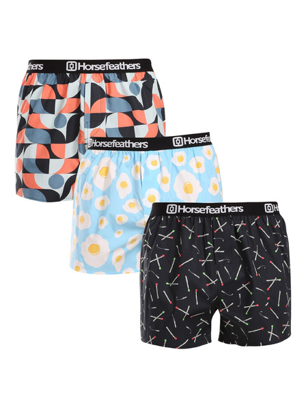 Horsefeathers Trenýrky Frazier 3pack Horsefeathers - šedá