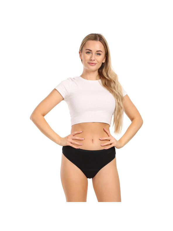 Bellinda Černé dámské menstruační kalhotky Bellinda Hygiene Minislip